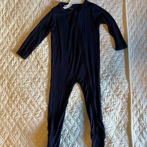 Kyte BABY Soft Organic Bamboo Rayon Footies, Zipper Closure,